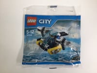 Lego City 30346  Prison Island Floatplane with figure  New & Sealed Poly Bag