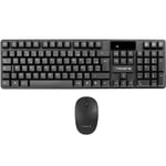 Kit Souris Et Clavier sans Fil Set Combo Layout Fr Langue Français Azerty Wifi _