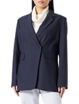 s.Oliver BLACK LABEL Women's 10.2.20.15.152.2121864 Blazer, Blue, 10