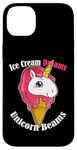 iPhone 14 Plus Ice Cream Dreams Unicorn Beams Sweets Magical Treat Case