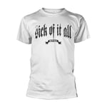 SICK OF IT ALL - PETE WHITE T-Shirt, Front & Back Print XXX-Large