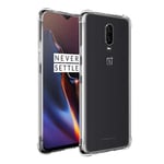 OnePlus 7 Stöttåligt Skal med Förstärkta Hörn Transparent