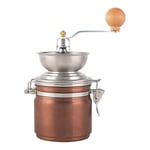 La Cafetière Stainless Steel Coffee Grinder, Copper Finish, Brown