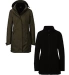 McKinley McKINLEY Veste double Da.-Manabel II 3:1 WMS Black Night/Melange/ - 40