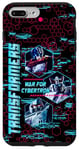 Coque pour iPhone 7 Plus/8 Plus Transformers War For Cybertron Hexagon Glitch Portraits