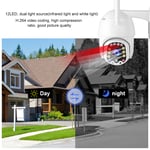 1080P Wifi PTZ Camera 12LED Waterproof Security CCTV 110-240V(UK ) GFL