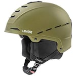 uvex Legend 2,0 - Casque de Ski pour Hommes et Femmes - Réglage de la Taille Individuel - Ventilation Optimisée - Croco Matt - 52-55 cm