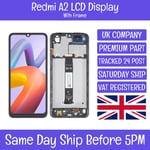 Xiaomi Redmi A2 2022 23028RN4DG Replacement LCD Screen Display Digitizer + Frame