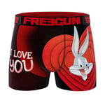 FREEGUN Boxer Homme Looney Tunes Saint Valentin (XXL, Bugs Heart LOO14)