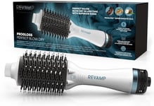 REVAMP Progloss Blow Dry Hair Brush Air Styler - 4 in 1 Multifunctional Profess