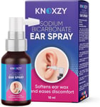 KNoxzy Ear Spray Sodium Bicarbonate Spray 10ml For Wax, Itchy Ears Care Spray UK