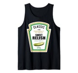 Sweet Relish DIY Halloween Costume Condiment Green Pickle Tank Top