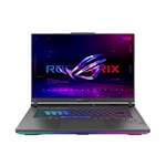 ASUS ROG STRIX-G16-G614JV-N3134W PC Portable Gamer 16'' FHD+ 165 Hz (Intel Core i7-13650HX, RTX 4060 8 Go TGP 140W, 16 Go RAM DDR5, 1 To SSD) Windows 11 Clavier AZERTY Rétroéclairé RGB 4-Zone