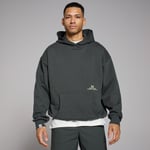 MP Retro Oversized Hoodie - Washed Black - M