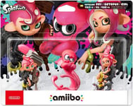 Amiibo Figurine - Splatoon Octoling Triple Pack (Splatoon Collection) (Kanstött box)