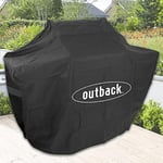 Outback Vented Cover 3 Burner Ranger/Magnum/Hunter/Spectrum 3B/Full Drum (OUT371064), Black