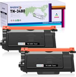 TN3480 Cartouche de Toner Compatible avec Brother TN-3480 Toner pour Brother HL-L5000D HL-L5100DN MFC-L5750DW HL-L5200DW HL-L5100DNT HL-L6300DW MFC-L5700DN HL-L6400DW HL-L5100DNTT DCP-L5500DN