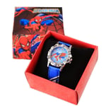 Spiderman Analoga Klockor Superhjälte Seriefigur Armbandsur Barn Pojkar Flickor Presenter [GGL] Red