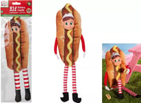 Elf Doll Hot Dog Man Costume Elves Behaving Badly Clothes Advent Christmas Dolls