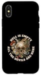 iPhone X/XS Hell is Empty All the Devils are Here - Shakespeare Quote Case