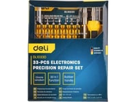 Deli Tools Edl1033d 33-Piece Precision Screwdriver Set