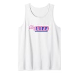 The Game of Life Vintage Pink & Blue Game Board Logo Tank Top