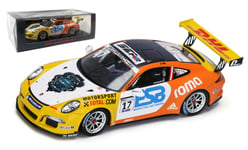 Spark S4697 Porsche Carrera Mobil 1 Supercup Champion 2015 - P Eng 1/43 Scale