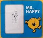 Mr Happy  3D Photo Frame Pink For Kids Gift