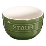 Staub Ceramique 9 cm / 2-pcs round Ceramic Ramekin set basil-green