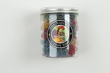 Natural Candy Shop,Fizzy Jelly vegan Stars Candy Jar 220g