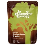 Rainforest Foods Organic Barley Grass - 200g Powder