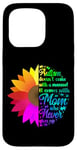 iPhone 15 Pro Autism Manual Mom Mother Mama Flower Rainbow Case