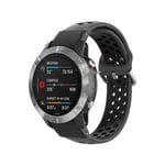 Silikonarmband Sport Garmin Fenix 8 47mm svart