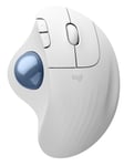 Logitech Ergo M575S souris Bureau Droitier RF sans fil + Bluetooth Trackball 2000 DPI