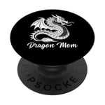 Dragon Mom Tee Fantasy Mother Mythical Mama Mummy Dragons PopSockets Adhesive PopGrip