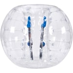 VEVOR Bulle Gonflable de 1,5 m Transparente, Balle Pare Chocs a Bulles en PVC pour Hamster Humain 0,8 mm deEpaisseur pour Adolescents et Adultes Jeux