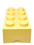 Lego Storage Brick 8 Yellow LEGO STORAGE