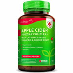 Apple Cider Vinegar Complex - 180 Vegan Capsules - Digestive Health, Metabolism