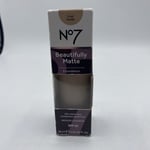 Boots No7 Beautifully Matte Foundation Cool Vanilla SPF 25 28ml. B30