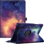 Coque Pour Tablette Samsung Galaxy Tab A8 10.5 Pouces 2022(Sm-X200/Sm-X205/Sm-X207),Housse Rotative A 360° Etui Pivotant,Pochette Pour Samsung Galaxy Tab A8 2021,Galaxie