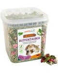 petifool Floraison magique 360 g – Complément alimentaire pour rongeurs – Nourriture naturelle pour lapins, cochons d'Inde, hamsters, chinchilla & plus – Sans additifs artificiels – 100 % naturel – Nourriture adaptée aux animaux