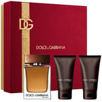 Dolce & Gabbana Gift Set The One Pour Homme EdT + After Shave Balm Shower Gel (200 ml)