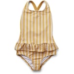 Liewood Amara swimsuit – stripe: peach/sandy/yellow mellow - 92/98