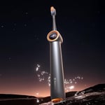 RANVOO 2024 [NO.1 Teeth Clean & Whiten] Bubble Electric Toothbrush [100% Plaque Removal] Gum Care, 60 Days Battery, Christmas Gifts Adults & Kids, Three Modes, Timer, Rechargeable, Holder, Starry Gray