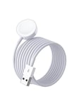 Choetech wireless charger for Apple Watch USB-A (white)