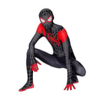 Vaikams Miles Morales puku Haalari Helovino puku