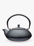 La Cafetière Cast Iron 5 Cup Teapot, 900ml, Black