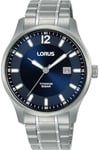 Lorus Hommes Analogique Quartz Montre avec Bracelet en Titane RH997QX9