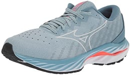 Mizuno Mens Wave Inspire 19 Water Shoe, Forget Me Not-Nimbus Cloud, 13