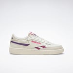 Reebok Club C Revenge Shoes Women Chalk / Proud Pink Bold Purple